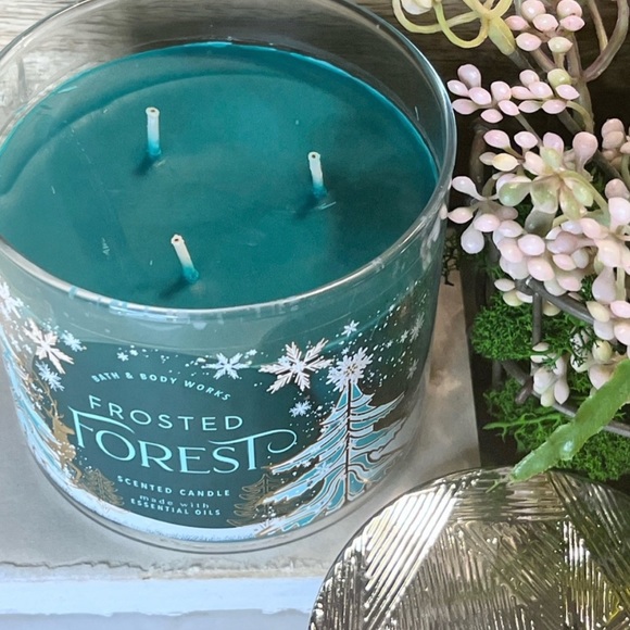 Bath & Body Works 3-wick candle | Frosted Forest | NWT - Picture 2 of 4